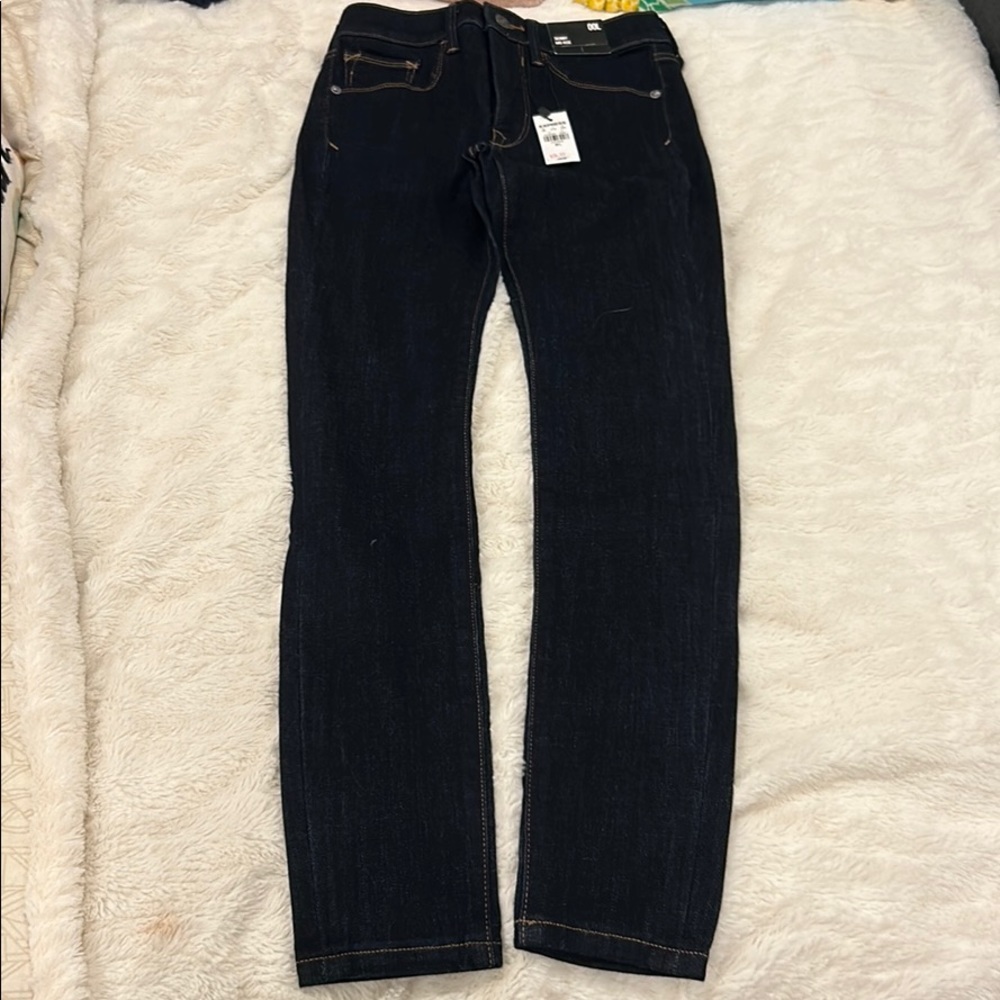 Express 00L dark skinny jeans